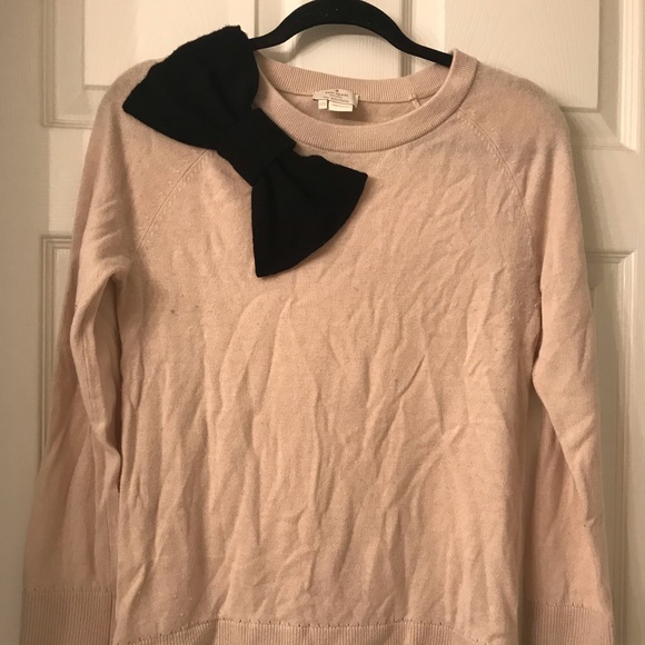 kate spade Sweaters - kate spade cream and black bow sweater kate spade Sweaters - kate spade cream and black bow sweater
